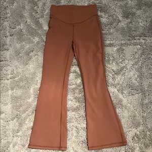 Old Navy Active Wear Brown Flared Leggings